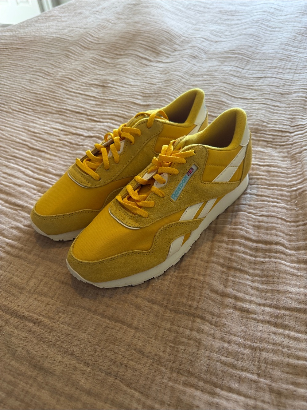 Reebok Women’s Yellow Retro Runner Sneakers